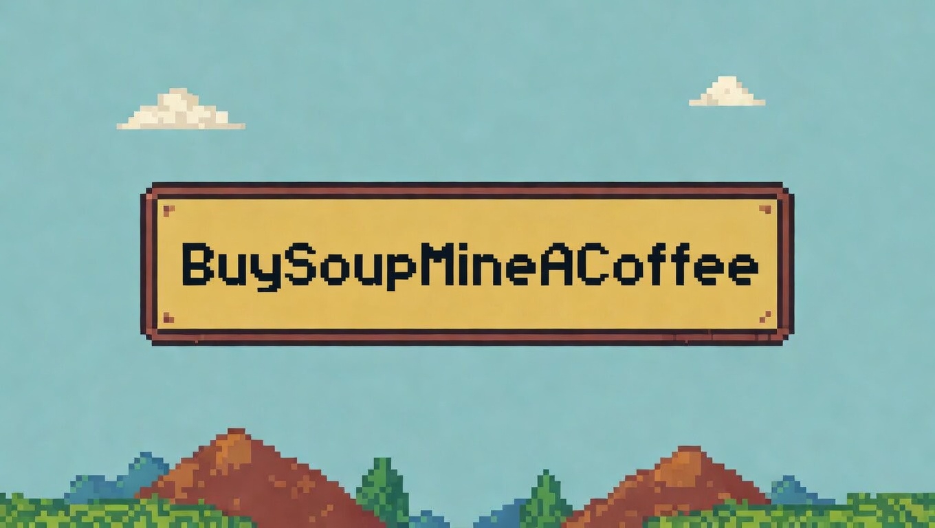 Buy Soup Mine a Coffee